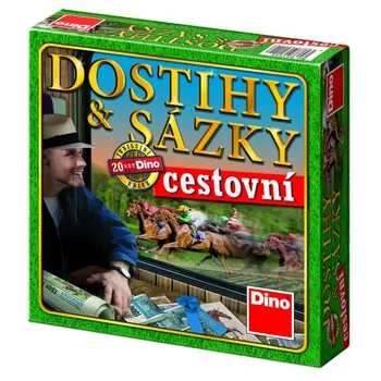Cestovní hra Dino Dostihy a sázky cestovní