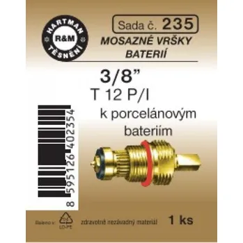 Hartman Sada č. 235: sada - Ms vršek bat. s vnějš.z. 3/8" T 12 P - 9012