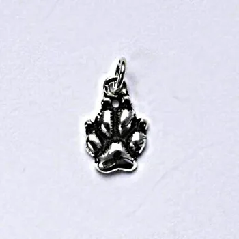 Přívěsek Stříbrný přívěšek ,psí tlapka - P 1333 patina (Stříbrná tlapka)