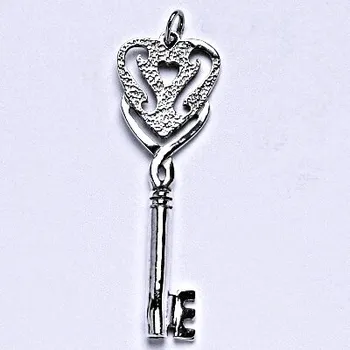 Šperk Stříbrný přívěšek, klíč, přívěsek ze stříbra, P 973