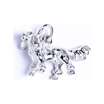Přívěsek Stříbrný přívěšek, Bernský salašnický pes figurka, P 305
