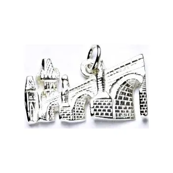 Přívěsek Stříbrný přívěšek, stříbrné šperky, Karlův most P 908