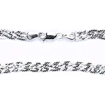 Řetízek Řetízek ze stříbra 5 řetízků spletených dohromady Cubr serpentine SP5