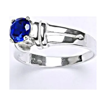 Prsten Stříbrný prsten se spinelem, T 1087 S