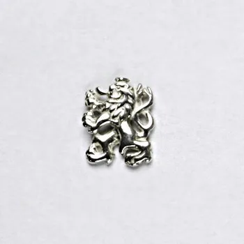 Šperk Stříbrný Český lev s americkým zapínáním, americký špendlík, ODZ 826