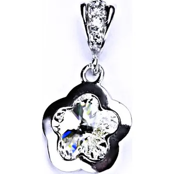 Šperk Stříbrný přívěšek s krystalem Swarovski (Crystal 10 mm) P 1296/2
