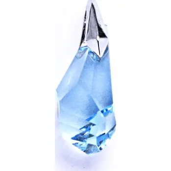 Přívěsek Stříbrný přívěsek s krystalem Swarovski (18 mm akvamarín),P 1310