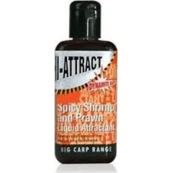 Návnadové aroma Dynamite Baits Liquid Attracant Spicy Shrimp & Prawn 250ml