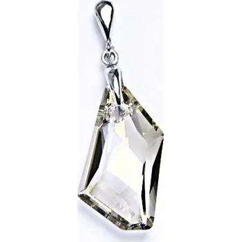 Přívěsek Stříbrný přívěšek s krystalem Swarovski silver shade,přívěšek ze stříbra,P 1313/22