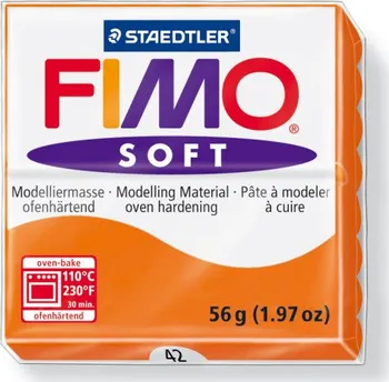 Modelovací hmota Staedtler Fimo Soft 56 g oranžová