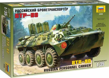 Plastikový model Zvezda BTR-80 Russian Personnel Carrier 1:35