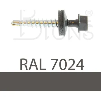 Šroub Farmářský šroub TEX 4,8 x 35 grafitově šedý RAL 7024