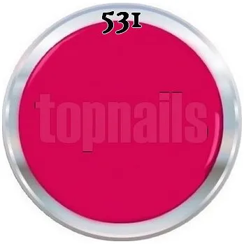 Přípravek na nehty topnails - barevný UV gel ULTRA neon MAGENTA 531 - 5g (color gel)