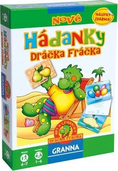 Desková hra Granna Nové Hádanky Dráčka Fráčka