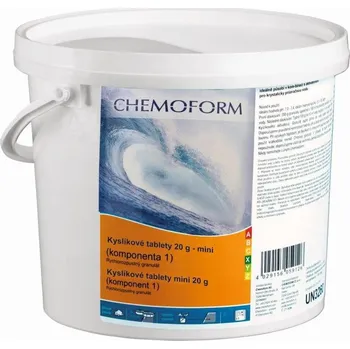 Bazénová chemie Chemoform Aqua Blanc kyslíkové tablety Mini O2 20 g 3 kg