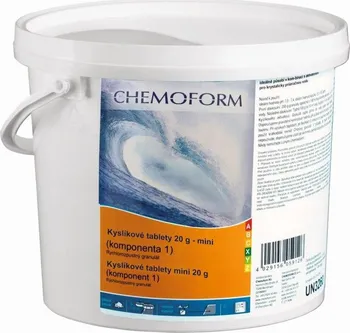 Bazénová chemie Chemoform Aqua Blanc kyslíkové tablety Mini O2 20 g 3 kg