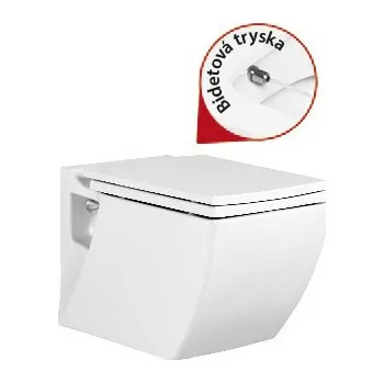 Klozet Creavit TREND TP324 (závěsné WC+bidet 2v1)