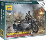 Zvezda German Motorcycle R-12 1:72