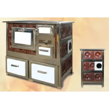 Sporák na tuhá paliva Vysočanka K-3B hladký