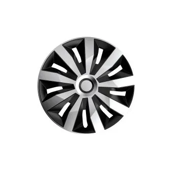 Poklice na kolo Poklice na kola 16" model Penta (barva stříbrná/černá) - 4 kusy SLEVA 10%