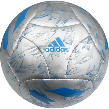 Fotbalový míč Adidas Messi Q3 AP0405 stříbrný