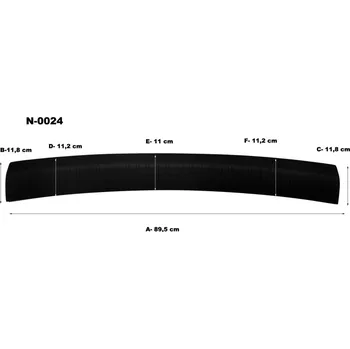 Vana do kufru RIDER Nášlap kufru Toyota Prius r.v. 2012