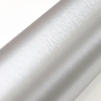 Samolepicí dekorace na vozidlo Nalepovací 3D folie broušený chrom 50x60 cm