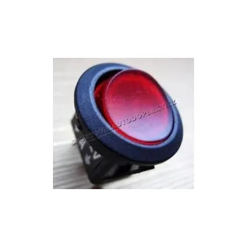 vypínač Vypínač 16A 12V červený