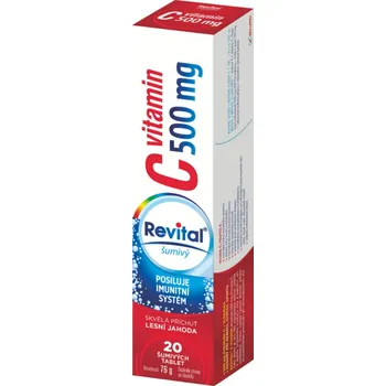 Revital Vitamin C 500 mg lesní jahoda…