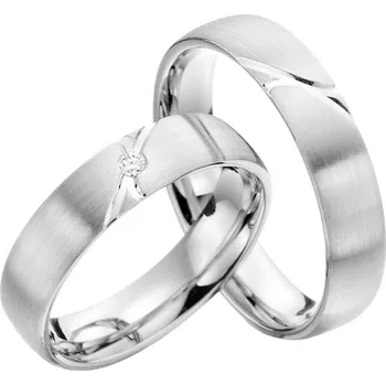 Prsten Snubní prstýnky z chirurgické oceli OC1126