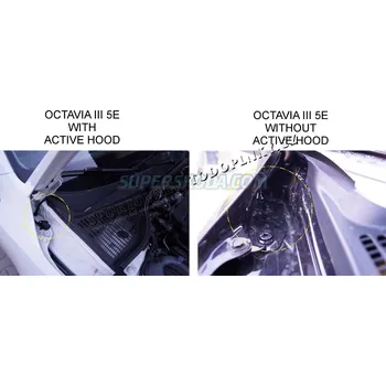 Kapota Škoda Octavia III - vzpěry kapoty KI-R - pro aktivní kapotu