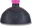 Zdravá lahev kompletní víčko, černé/fialová fluo zátka