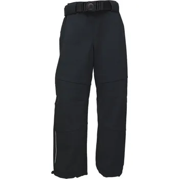Chlapecké kalhoty Fantom Softshellové kalhoty s FLEECEM A PÁSKEM - černé KONFEKČNÍ VELIKOST: 98