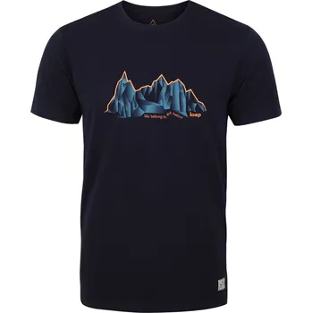 Pánské tričko Triko krátké pánské LOAP BAOBAB modré
