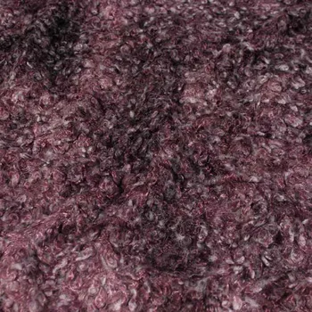 Svetrovina bordó, kroucený vlas, š.145