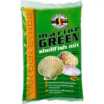Návnadová surovina MVDE MARINE GREEN SHELLFISH 1KG
