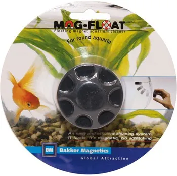 Magnetická stěrka na oblá akvária (Kulatá magnetická stěrka. Průměr: 5 cm.)