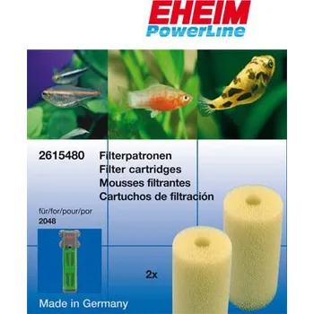 Přílušenství k akvarijnímu filtru EHEIM FILTRAČNÍ VLOŽKA PRO FILTR EHEIM 2048 2 KS