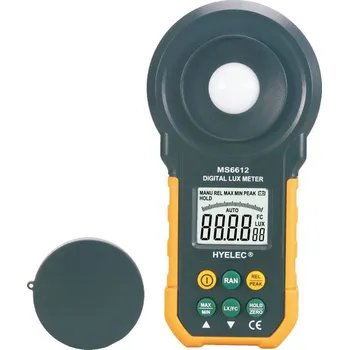 Luxmetr LUXMETR - MĚŘIČ INTENZITY SVĚTLA HYELEC MS6612