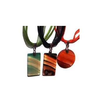 Přívěsek Achát - přívěsek placička