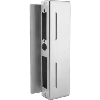 brána Feldmann Nerezový protikus zamykání branky 59109-240, lze použít s elektrickým zámkem