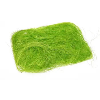 Svatební dekorace Sisalové vlákno 30g 18 SVĚTLE ZELENÁ