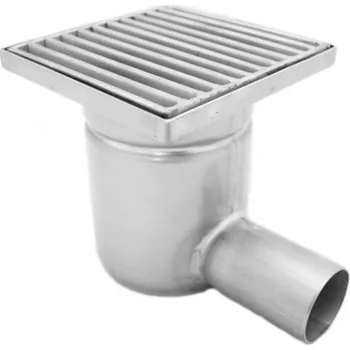 kanalizační vpusť Kanalizační vpusť, boční KSBmini 150 - odtok 50 (Průmyslová odpadní mřížka 150mmx150mm)