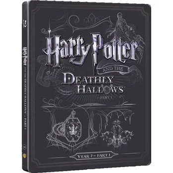 Blu-ray film Blu-ray + DVD Harry Potter a Relikvie smrti - část 1. steelbook (2010)