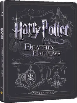 blu-ray film Blu-ray + DVD Harry Potter a Relikvie smrti - část 1. steelbook (2010)