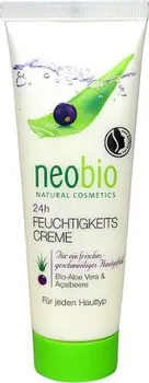 Pleťový krém Neobio 24h hydratační krém Bio-Aloe Vera & Açai 50 ml