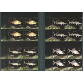Poštovní známka Poczta Polska (2016) MiNr. 4861 - 4864 ** - 4 x 2 + 2,5 + 3,7 + 6 Zl - Polsko - 4-bl - Ohrožené druhy ryb