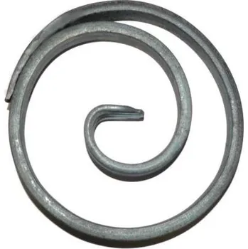 KP Ozdobný O prvek pro kovaný plot, bránu a zábradlí KC061AH, pr.120 mm, hladký pr.12x6 mm