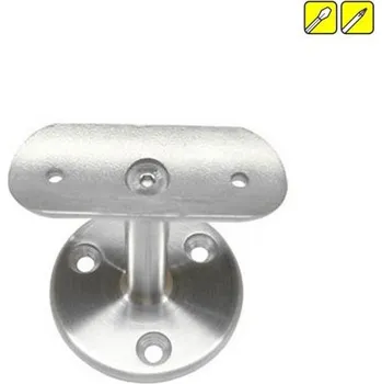 Zábradlí Feldmann Nerezový držák kulatého madla zábradlí pr.42,4 mm 50343-240 brus, na římsu, přímý