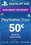 PlayStation Live Cards 50 EUR SK